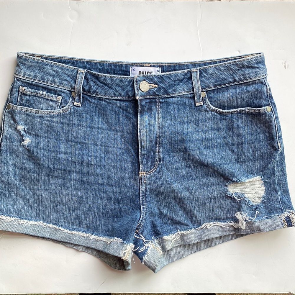 PAIGE Denim Shorts Jimmy Jimmy Short Size 30